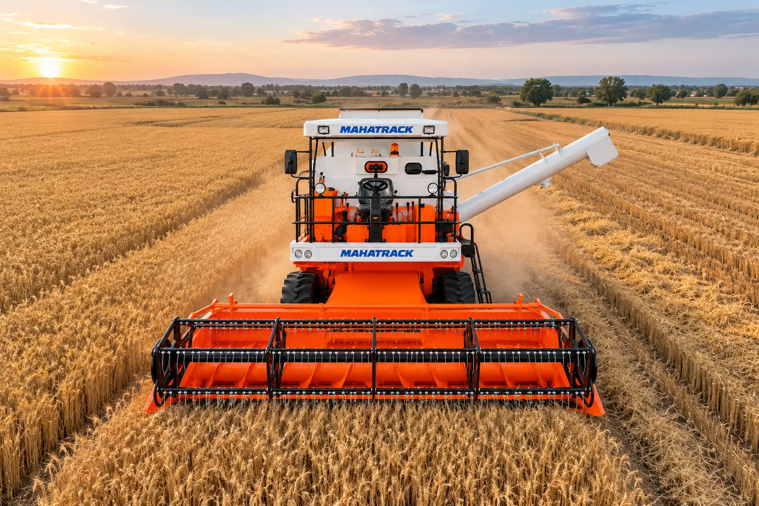 MAHATRACK agricultural machinery services and field support
